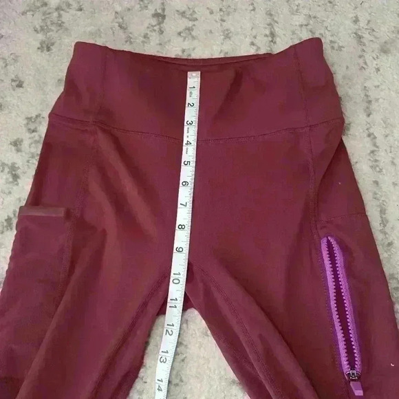 Fabletics Womens Raspberry Trinity High-Waisted Utility Legging S - Picture 12 of 13